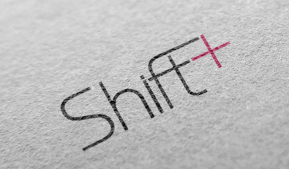Criação da marca Shift +